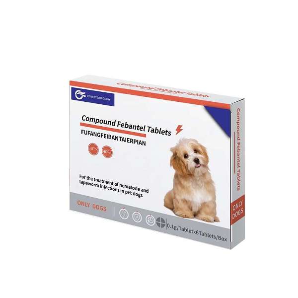 0.1g Compound Febantel Tablets for dogs