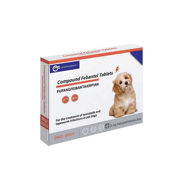 0.1g Compound Febantel Tablets for dogs