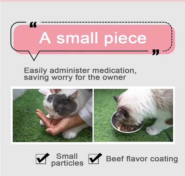 14 mg Milbemycin Oxime and Praziquantel Tablets for cat.jpg