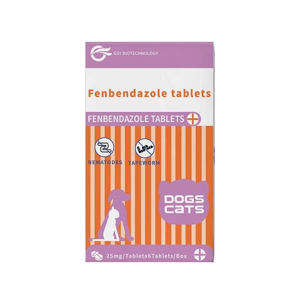 25 mg Fenbendazole Tablets for pets