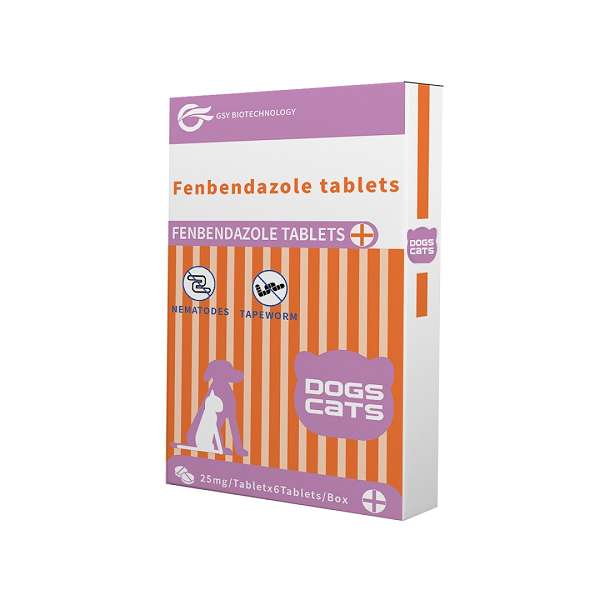 25 mg Fenbendazole Tablets for pets