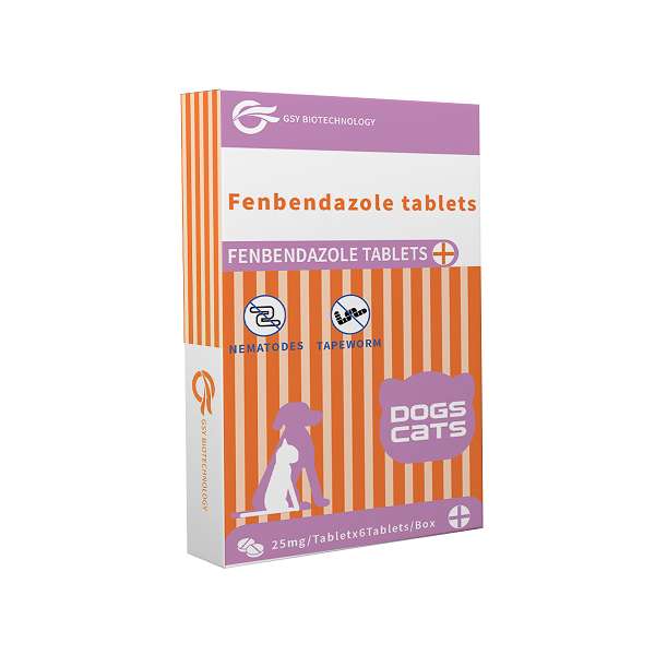 25 mg Fenbendazole Tablets for pets