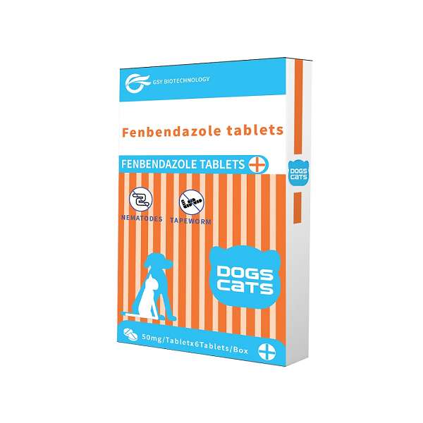 50 mg Fenbendazole Tablets for pets