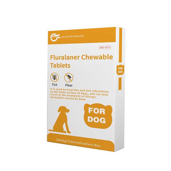 500 mg Fluralaner Chewable Tablets  for dogs