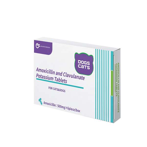 500mg For cats and dogs Amoxicillin and Clavulanate Potassium Tablets.jpg