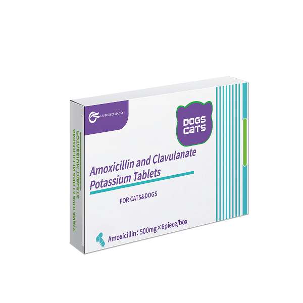 500mg For cats and dogs Amoxicillin and Clavulanate Potassium Tablets.jpg