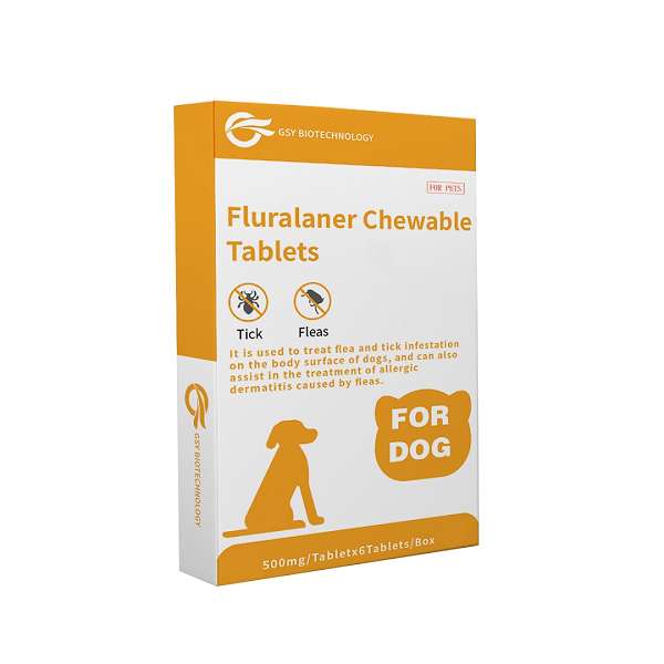 500 mg Fluralaner Chewable Tablets  for dogs