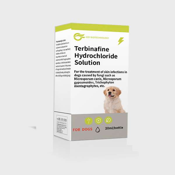 For dogs Terbinafine Hydrochloride Solution